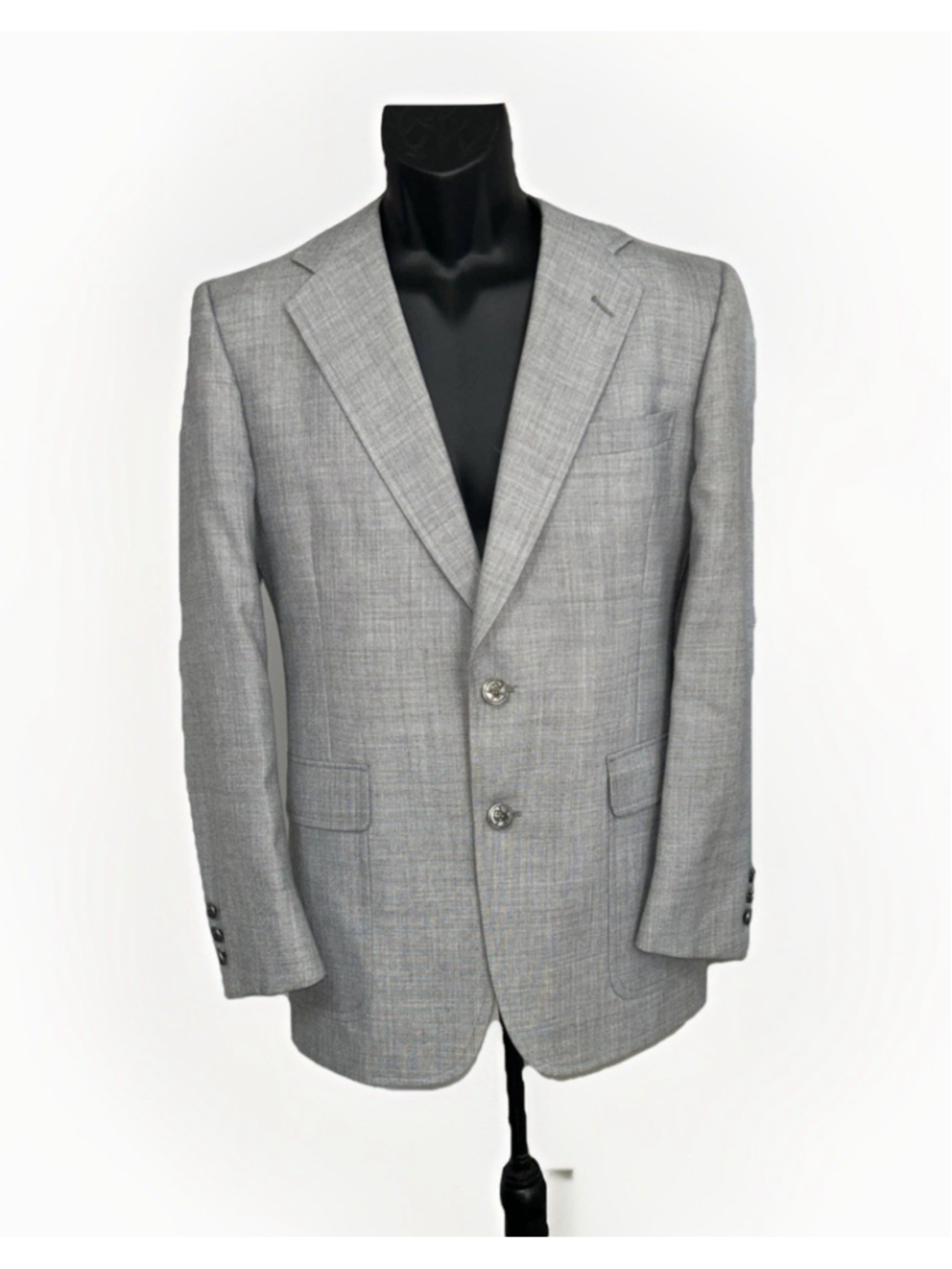 Jack Nicklaus 40R Metal Crest Button Hart Schaffner Marx Jacket Sports Coat